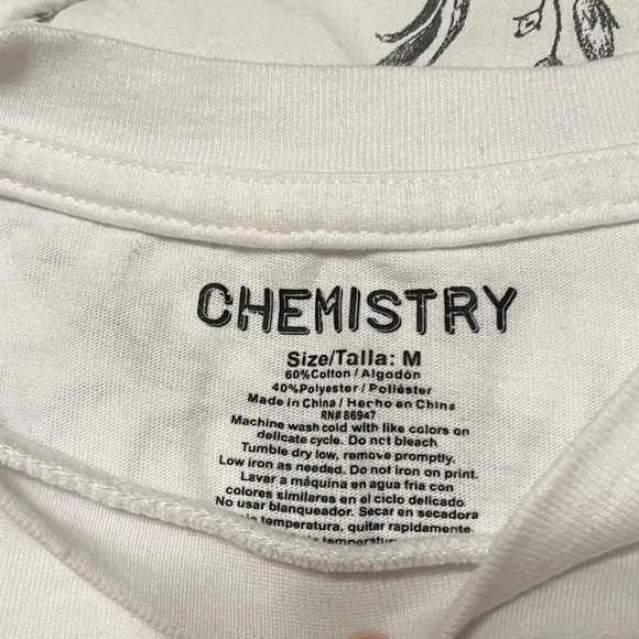 Tupac 2Pac Poetic Justice Chemistry brand white long sleeve tee - Picture 6 of 6